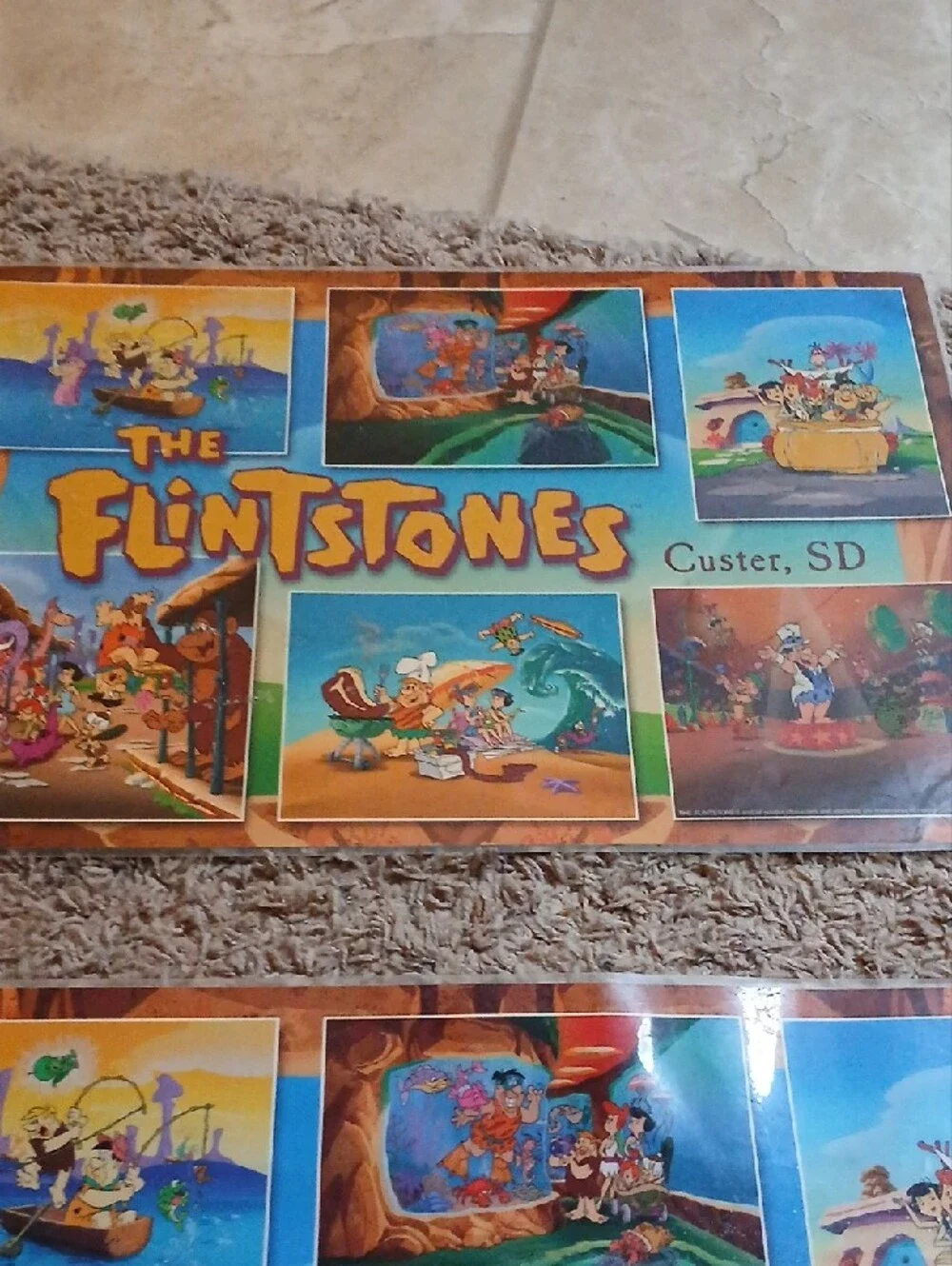 Collectible Play Mat - Blue/Yellow Set Of 2